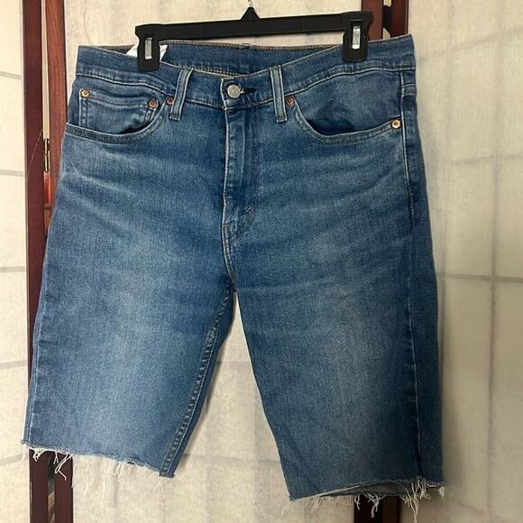 LEVI STRAUSS & CO 511 SHORTS JEANS 34X 32 - Picture 2 of 10